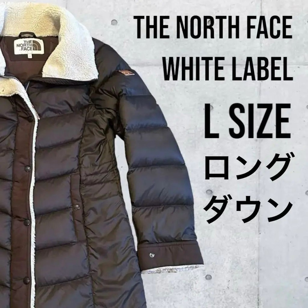 THE NORTH FACE 北面 外套 羽絨服 White Label 女裝 白色 長 mercari 日本直送 二手