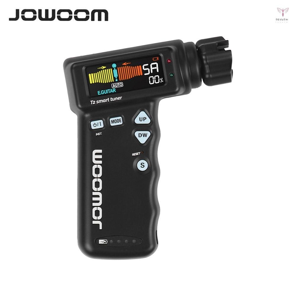 Jowoom T2 多功能吉他調音器 Peg String Winder 適用於吉他尤克里裡半音調音內置可充電鋰電池