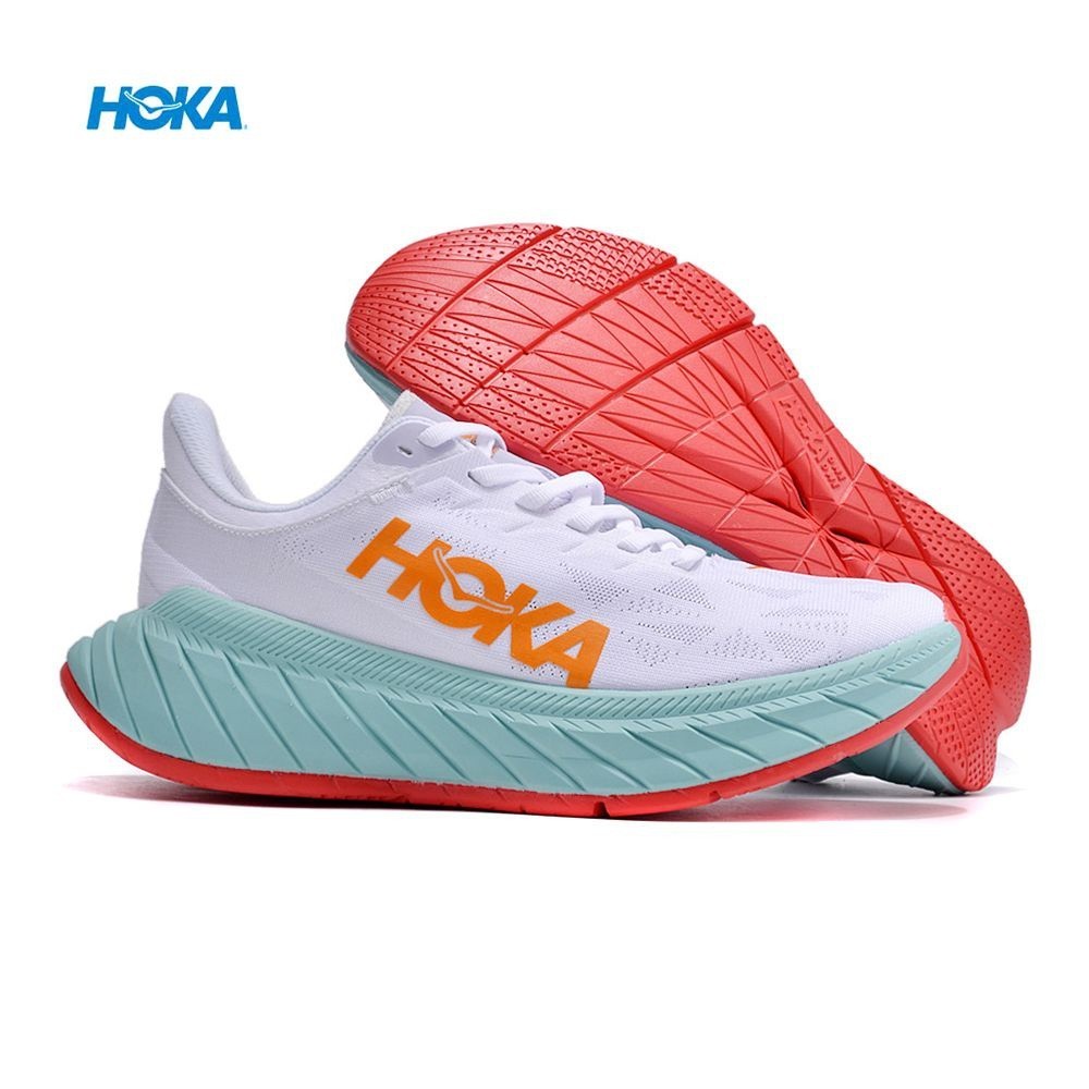 勁爆價！Hoka ONE Carbon X 2 男士女士休閒運動鞋減震公路跑步鞋訓練鞋
