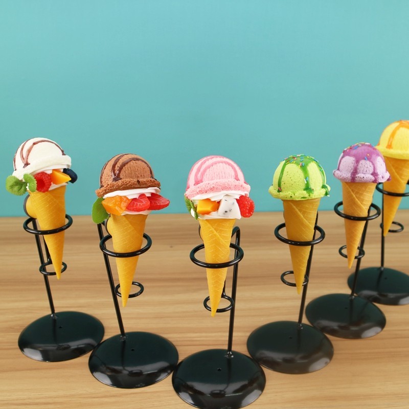 【現貨】【仿真冰淇淋模具】 仿真 冰淇淋模型 商用 冰激凌 模具 拍攝 道具 雪糕 甜筒 食物 擺件 櫥窗 裝飾