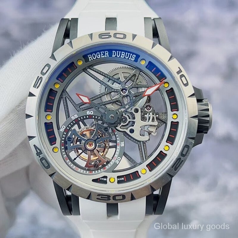 RD 王者系列RDDBEX0549 全球限量20枚陀飛輪全鏤空鈦合金材質手動機械錶 3C4A