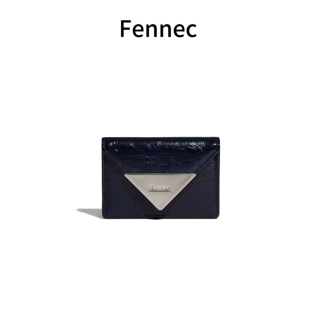 KOREA💎韓國代購 FENNEC 漆皮經典三角牌 零錢包 三折 錢包 Clinkle Triple wallet短夾