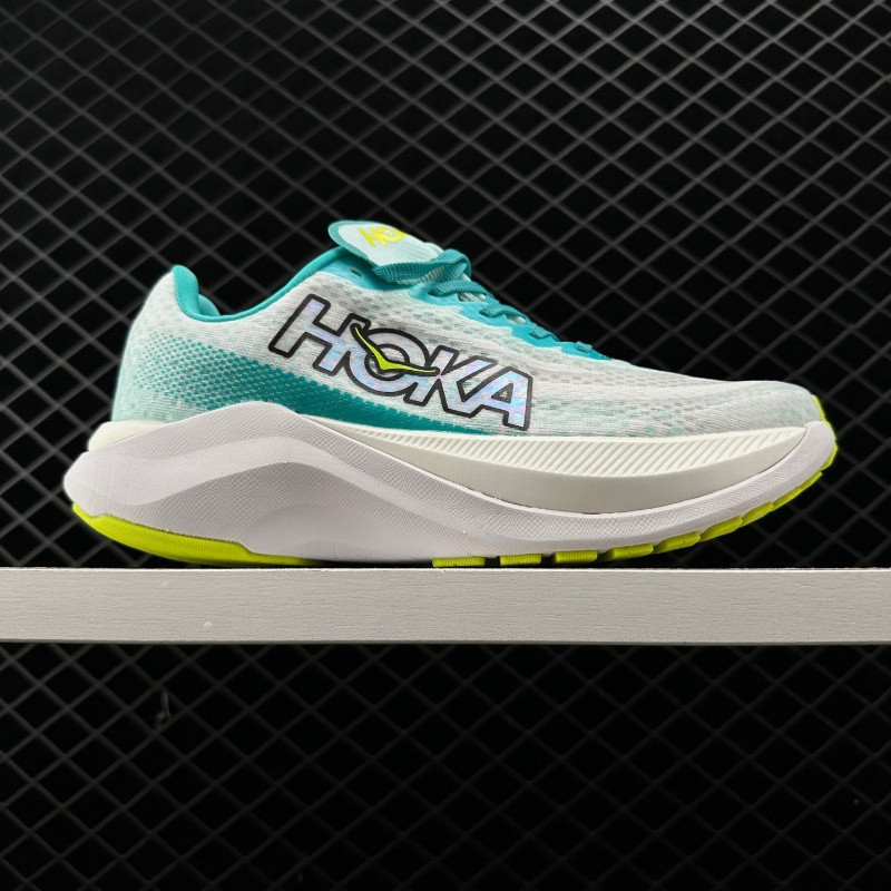 Hoka ONE ONE MACH X 男女專業緩震跑鞋男女通用超輕透氣厚底運動鞋尺碼 36-45