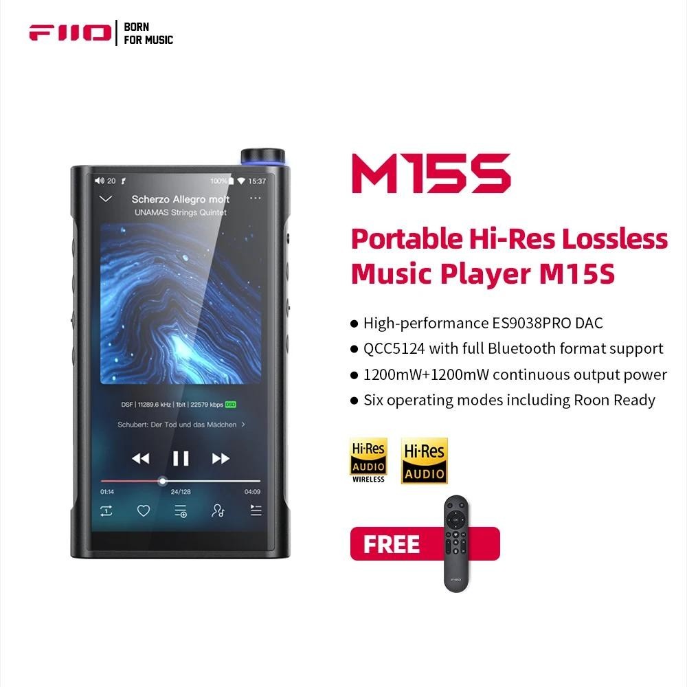 Fiio M15S 音樂播放器 Snapdragon 660 帶 ES9038PRO Hi-Res Android 10