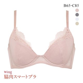 Wacoal華歌爾內衣女集中聚攏收副乳無痕蕾絲文胸胸罩(40KB2640BC)(日本直郵)1