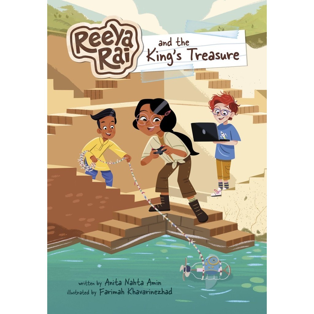 #1 Reeya Rai and the King's Treasure/Anita Nahta Amin Reeya Rai: Adventurous Inventor 【禮筑外文書店】