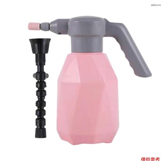【有頻道】粉色+萬向噴頭 2L園藝電動噴壺 家用澆花小型噴霧器 自動灑水壺