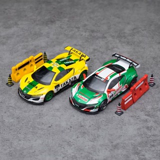 1:64本田NSX跑車模型Castrol Takata賽車模擬合金小比例jdm小車模