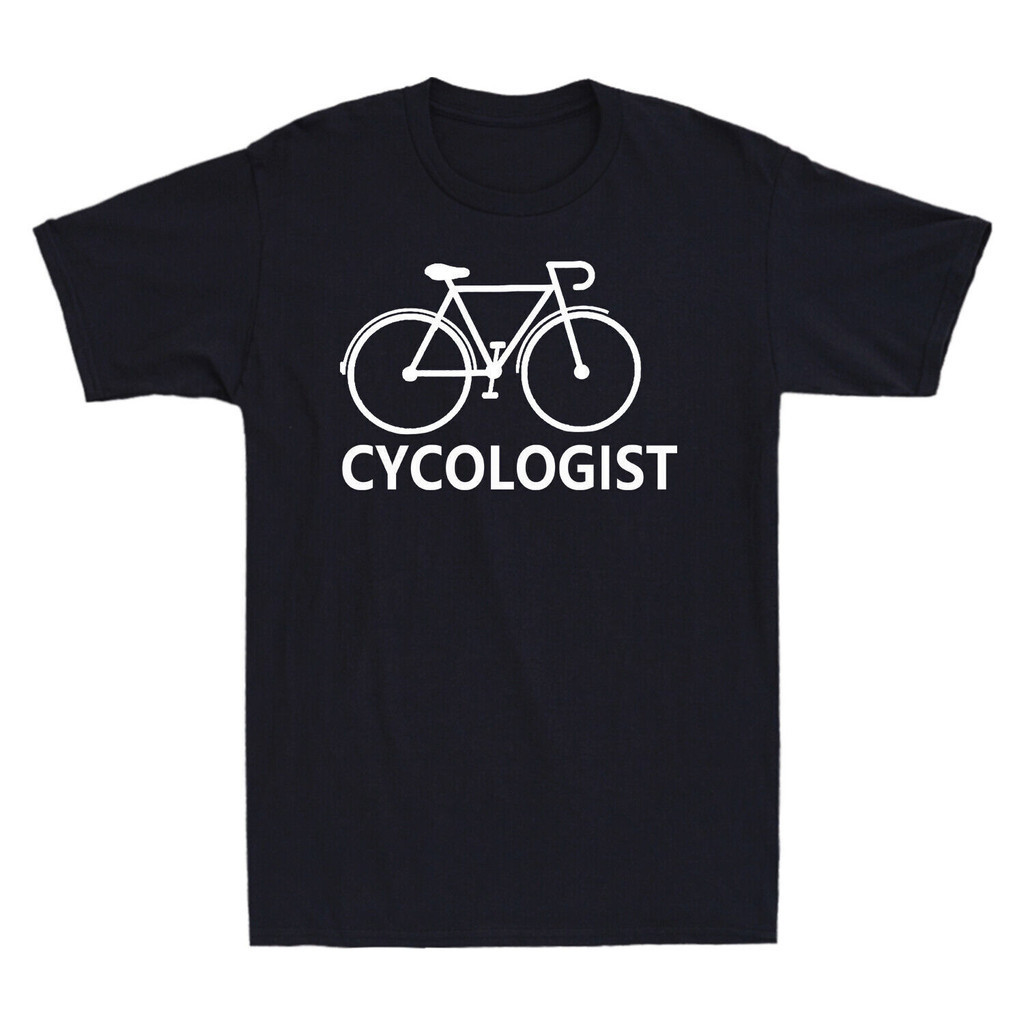 Cycologist T 恤騎行自行車自行車手公路自行車鐵人三項襯衫黑色襯衫