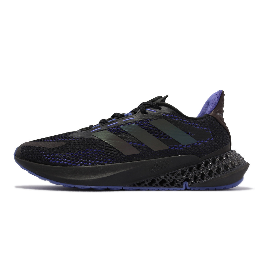 adidas 慢跑鞋 4DFWD Pulse 黑 紫 3D中底 反光 男鞋 女鞋 運動鞋 愛迪達 ACS Q46452