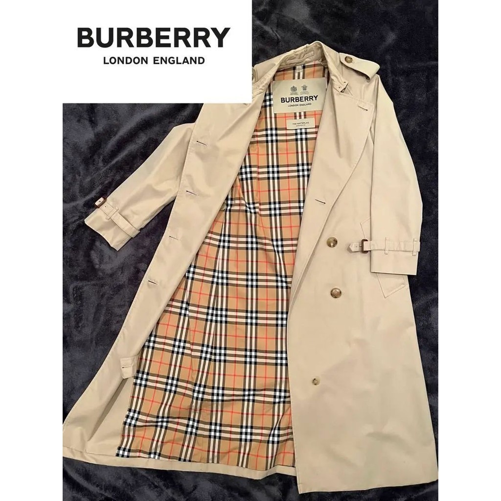 Burberry 博柏利 外套 長版風衣 大衣 日本直送 二手