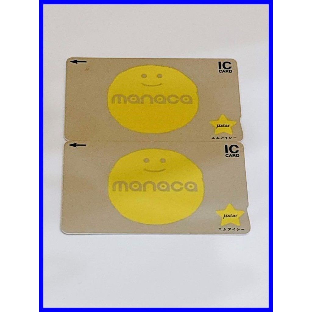 預付 MIC manaca 交通 IC 卡 名古屋 2 張 Suica