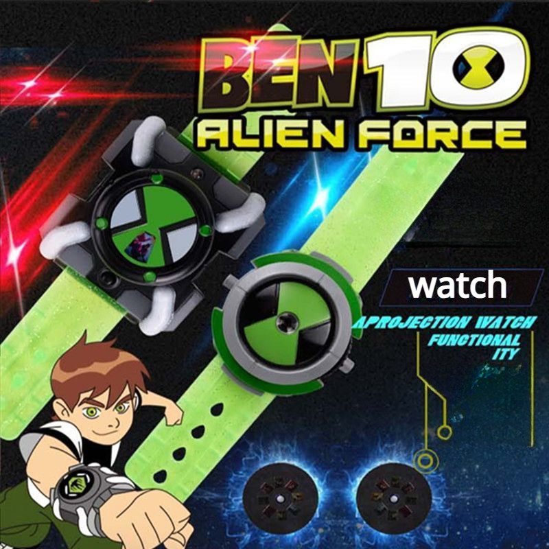 Ben 10 Omnitrix 手錶玩具 Ben Tennyson Omnitri 兒童模型 Ben10 Alien F