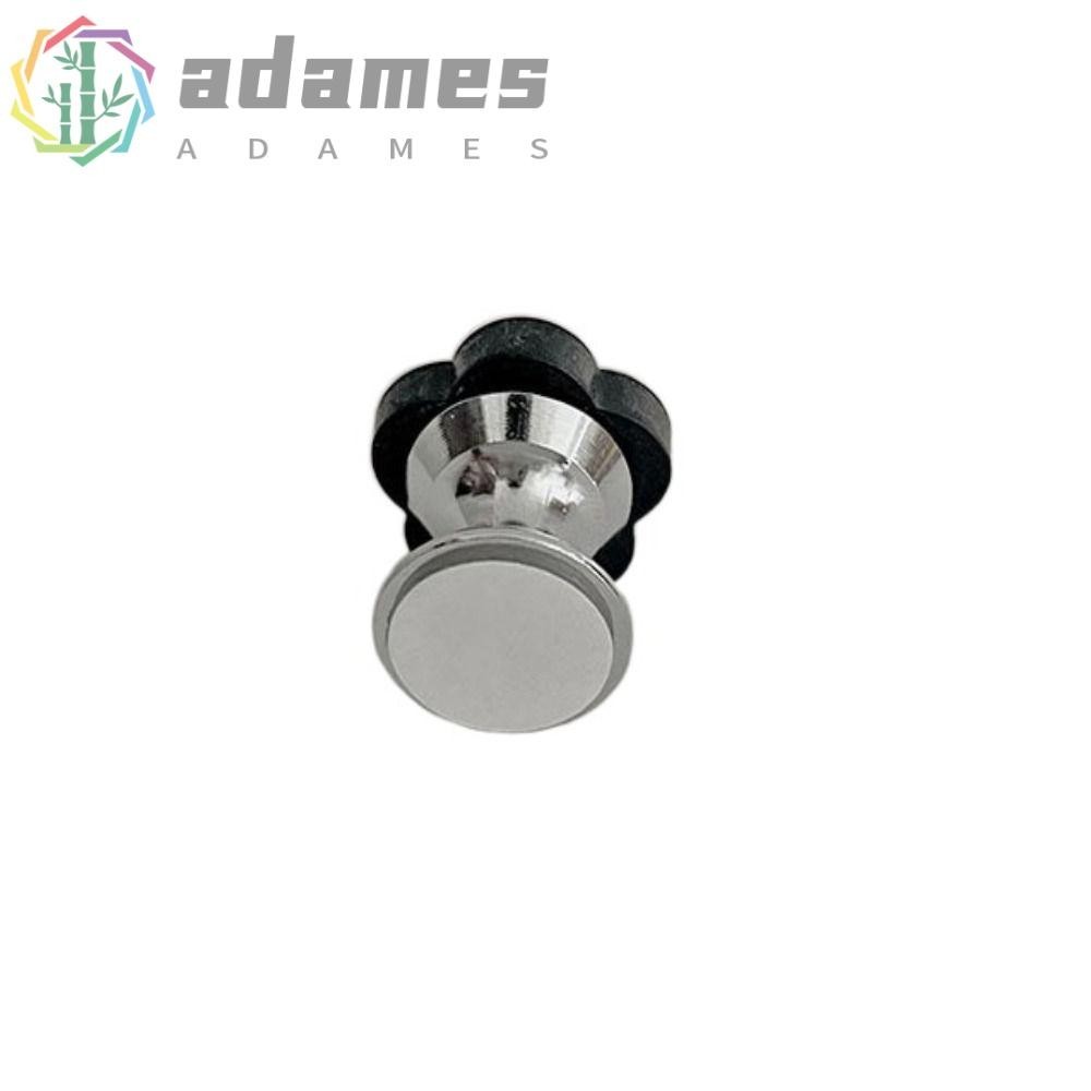 Adames馬桶按壓輔助樹脂小可愛保護長美甲黑米色花熊造型高級花形按鈕馬桶按鈕