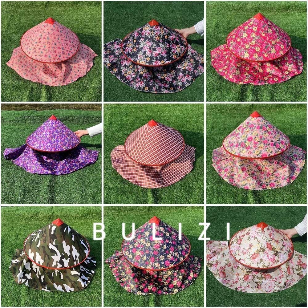 BULIZI派對太陽帽,塑料可調編織帽子,新建寬邊農民墨西哥舞蹈帽男女戶外