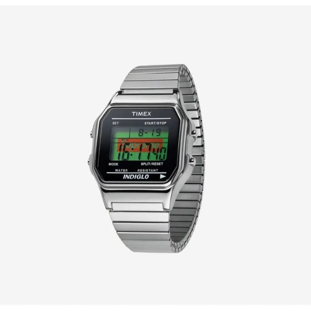 近全新 TIMEX 手錶 Digital supreme silver mercari 日本直送 二手