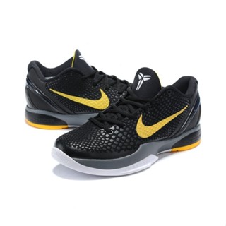 2024 高品質 NK Zoom Kobe 6 黑黃男鞋籃球鞋運動鞋
