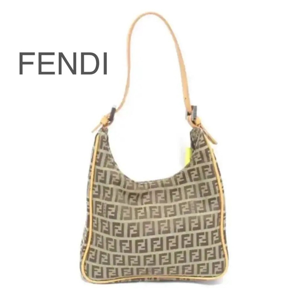 FENDI 芬迪 肩背包 Zucca花紋 mercari 日本直送 二手