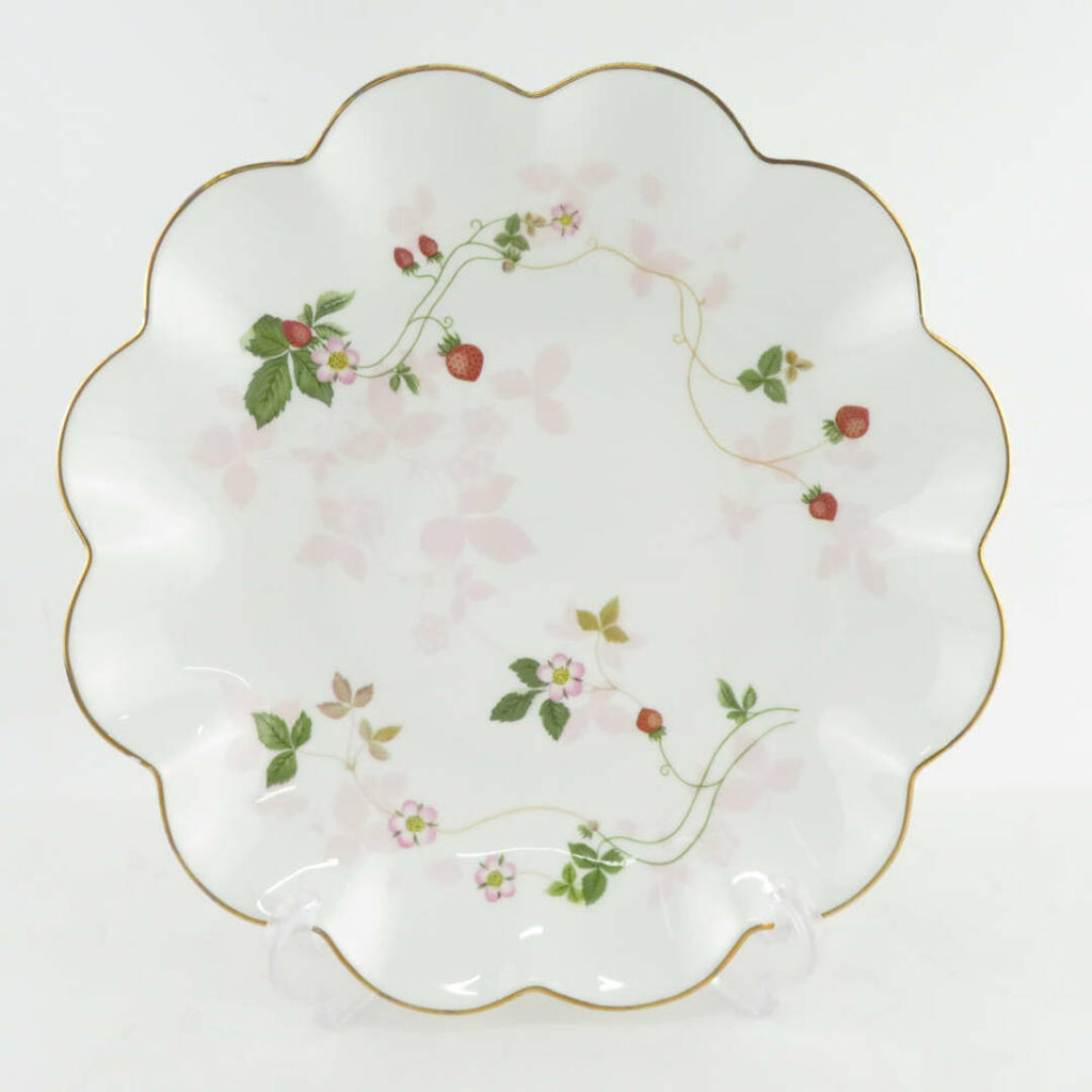 WEDGWOOD托盤 盤子 餐盤Wild Strawberry24cm 日本直送 二手