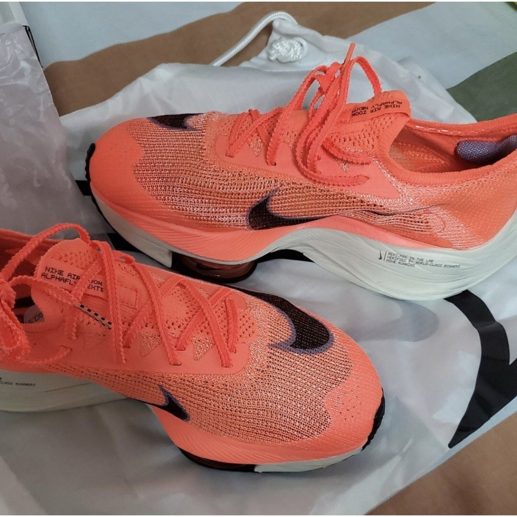 Nike Air Zoom AlphaFly NEXT% 橙色 跑步鞋 運動鞋 CI9925-800