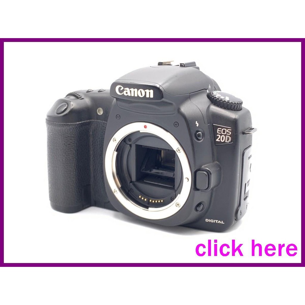 [點這裡][二手：B（品質一般）] Canon EOS 20D | 2447930006838