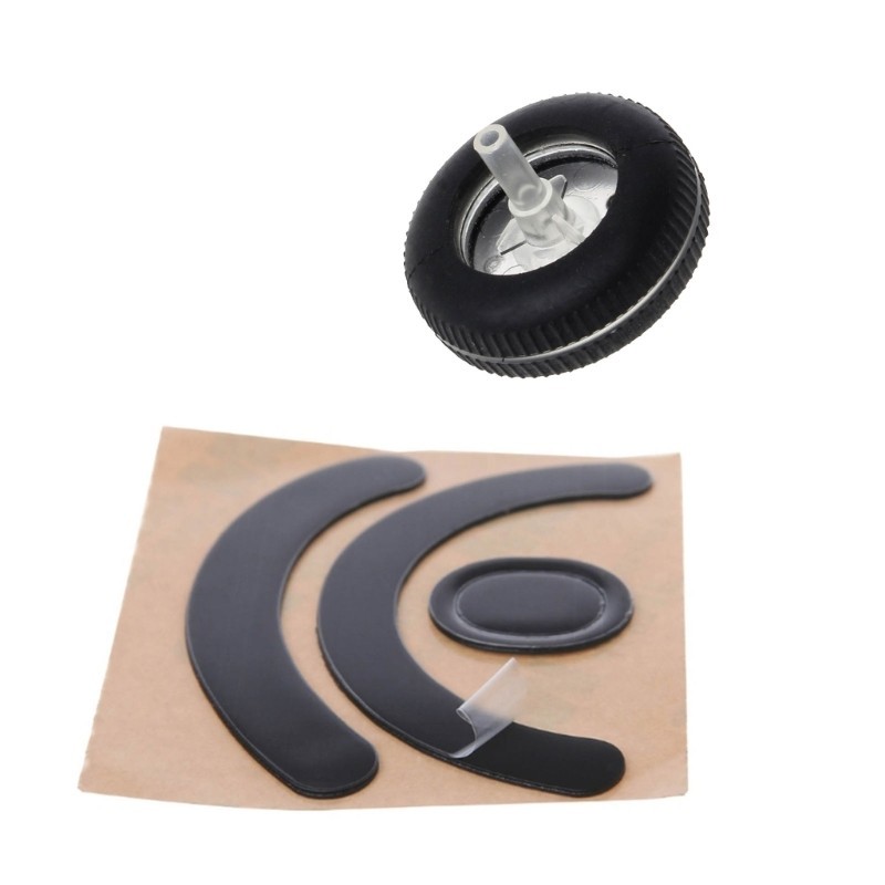 Char 光滑鼠標滾輪鼠標溜冰鞋貼紙套裝適用於 G403 G703 塑料鼠標滑輪滾輪精確