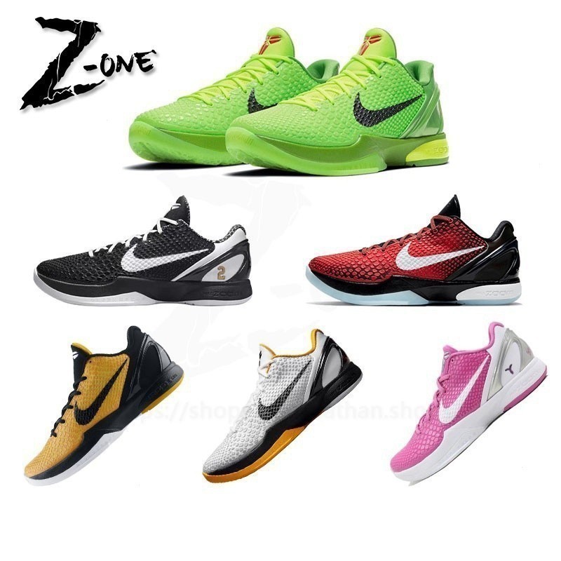 耐吉 運動跑鞋 Nike Kobe 6 protro “Del Sol/pop”“黑色” 3D 湖人隊“Mamba Ke