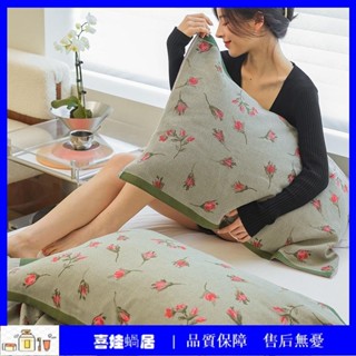 【喜娃🏡蝸居】美式田園風純棉枕巾 紗布枕巾 柔軟親膚成人枕巾 全棉枕頭巾 四季通用紗布巾 （一組2條入）