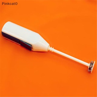 Pinkcat0 迷你手持式電動打蛋器咖啡牛奶起泡器廚房工具 TW