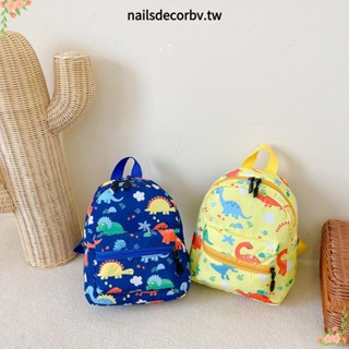 NAILSDECOR卡通揹包,防水重量輕幼兒園書包,時尚恐龍牛津書包孩子們