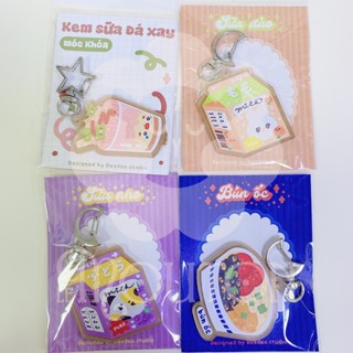 [Le Mouton Stationery] 美味食物鑰匙扣 - Beedee Studio 設計