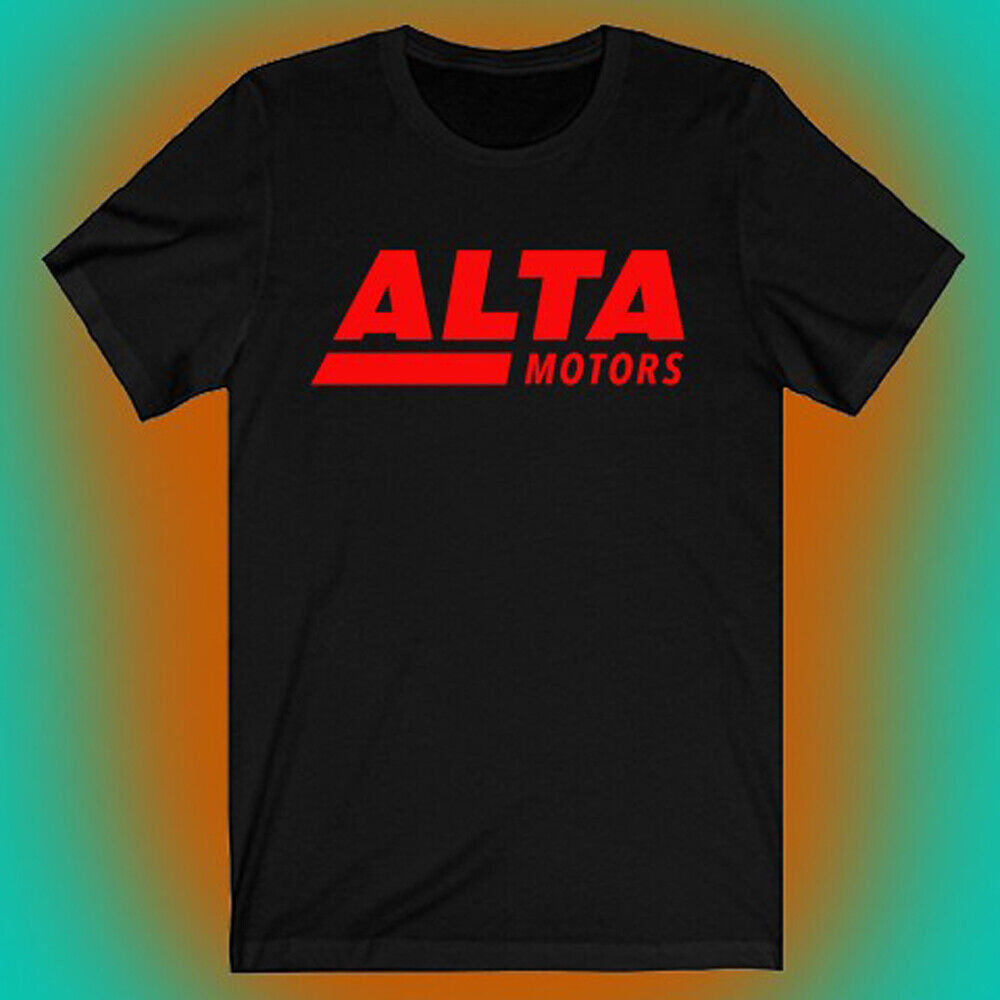 Alta Motors 摩托車標誌男式黑色 T 恤