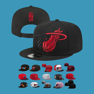 新 NBA 調整帽 邁阿密熱火 Miami Heat 棒球帽 男女通用 可調整 彎帽 平沿帽 嘻哈帽 運動帽