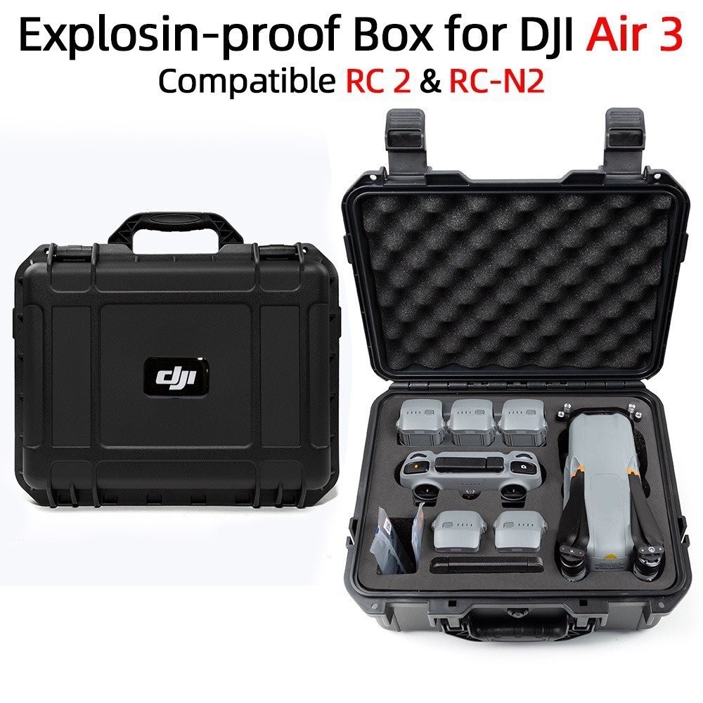 【In stock】適用於 DJI air3 收納包 air 3 防爆盒 DJI air 3 螢幕收納盒 RC 遙控包