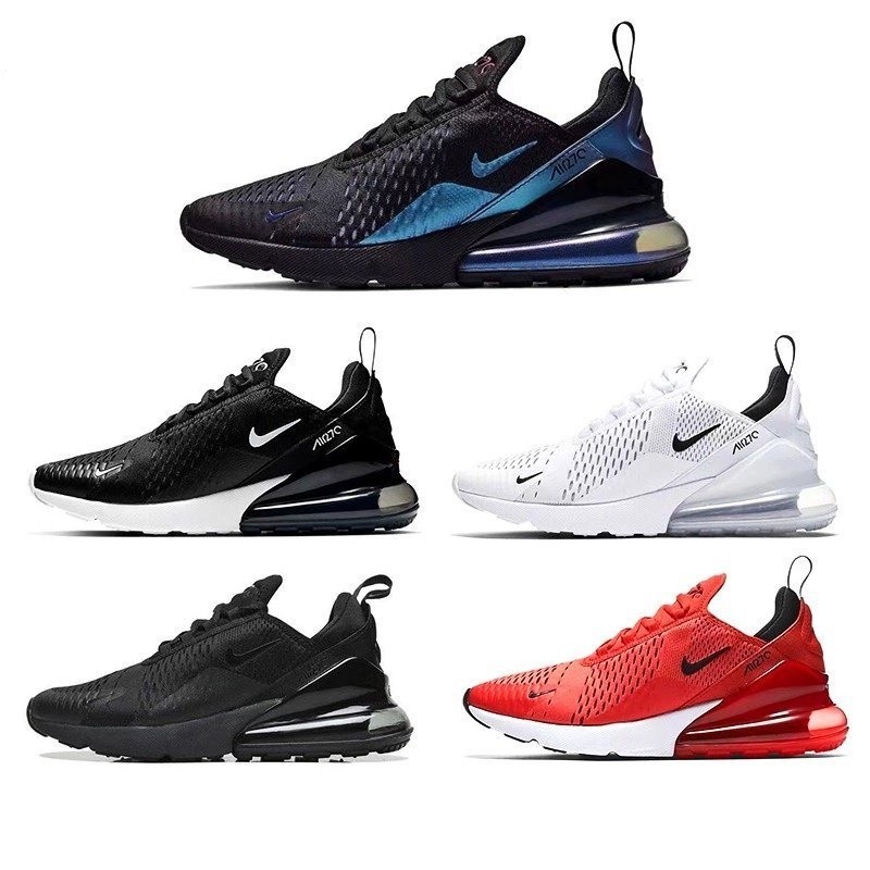 Air Max 270 全黑 全白 男鞋 女鞋 時尚戶外運動鞋