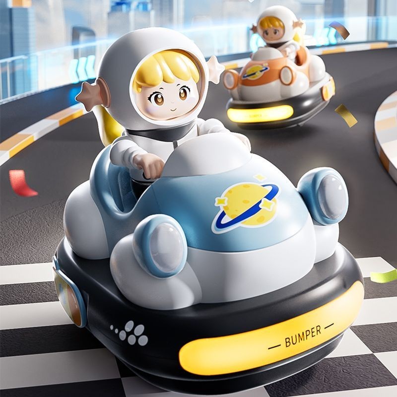 2024新款遙控碰碰車 對戰兒童玩具 電動賽車卡丁車 可漂移男孩子3歲6