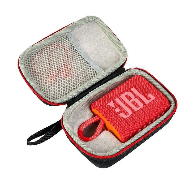 適用JBL GO3音箱收納盒 音響硬殼數位收納包3代防摔便攜