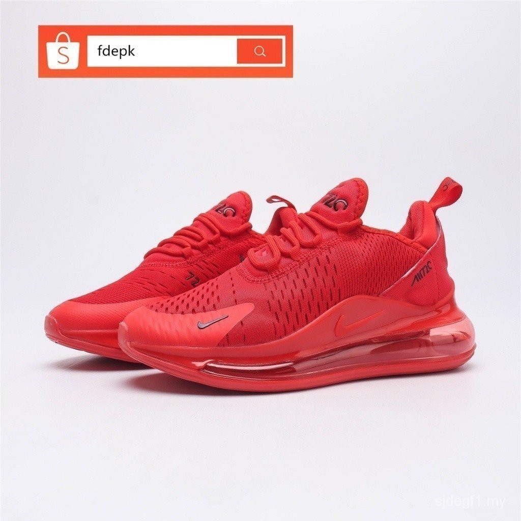 耐吉 便宜 2023 HOT 100% 原裝 Nike Air Max 720 紅色男女運動鞋