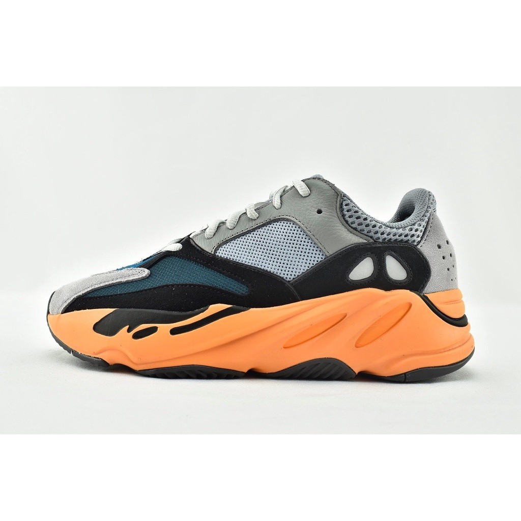 現貨折扣秒殺！ Adidas Yeezy Boost 700 Vanta 黑灰橙 籃球鞋 GW0296