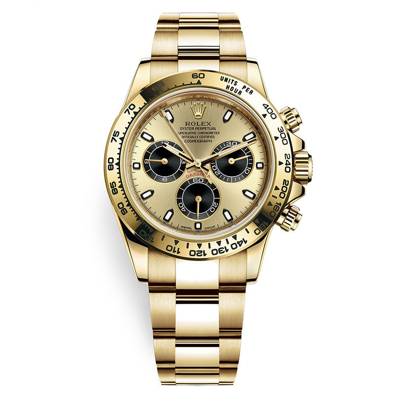 ⌚️R⌚️Watch Daytona 18K黃金計時自動機械手錶男表116508黃
