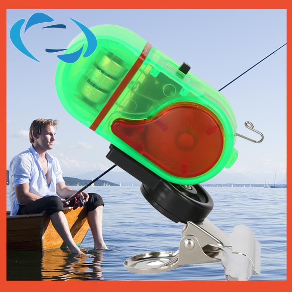 [starshine1.tw] 釣魚雙燈海竿警報器自動上魚提示遠投漁具配件大音量電子報警器