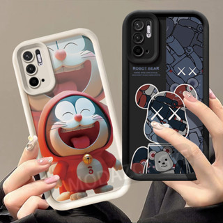REDMI 適用於紅米 Note 10 5G 手機殼矽膠軟 TPU 防震卡通圖案紅米 Note10 手機殼保護殼後蓋軟殼