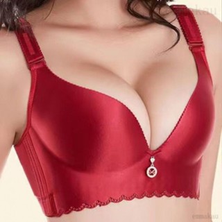 32-50碼 A-G罩盃 爆乳內衣 集中爆乳內衣 大尺碼內衣一片式無痕無鋼圈大尺碼內衣胖mm集中爆乳性感薄款內衣emma