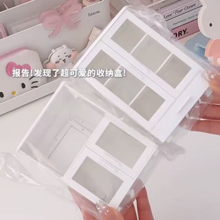 萌粒食玩 收納盒 ins風 可愛娃娃屋 迷你 傢俱模型 兒童過家家 玩具多層
