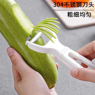 日本土豆絲刨絲器廚房不鏽鋼家用黃瓜多功能切絲刨削皮刨刮絲神器