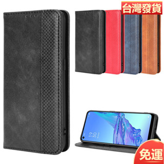 適用於OPPO A53 2020手機殼磁吸翻蓋保護套A32 2020手機皮套錢包
