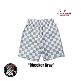 《美式工廠》美國 COOKMAN /Chef Pants short (Checker) Gray 格子 淺灰