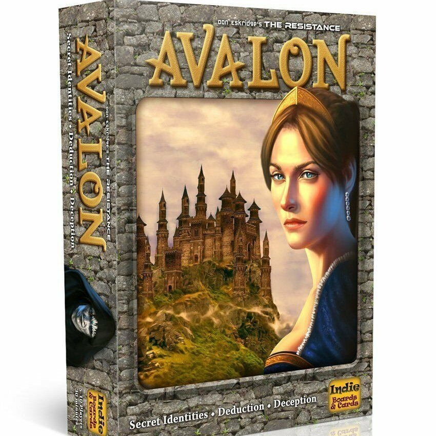 2024爆款全英文阿瓦隆抵抗組織聚會桌遊策略卡牌 coup The Resistance: Avalon