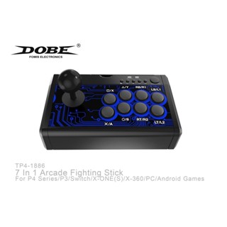 Dobe 7 合 1 USB 街機格鬥搖桿街頭格鬥操縱桿控制器適用於 PS3 / PS4 / XBOX ONE / XO