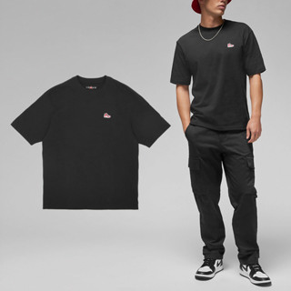 Nike 短袖 Jordan Brand 男款 黑色 喬丹 短T AJ1 刺繡 [ACS] FN5983-010